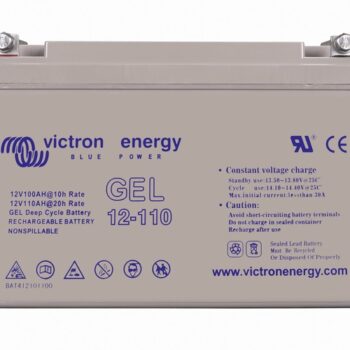 Victron Energy Gel Deep Cycle Battery 12V 110Ah – BAT412101104