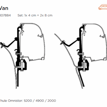 AWNING ADAPTOR FOR VAN ADAPTOR