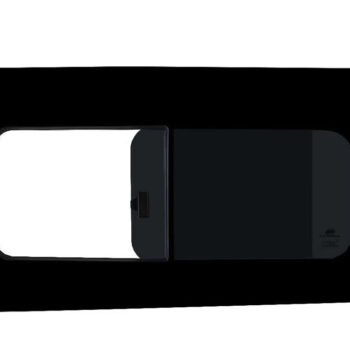 Ford Transit Custom Bonded Glass Window (Slide To Open) Passenger Side