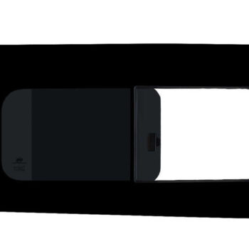 Ford Transit Custom Bonded Glass Window (Slide To Open) Drivers Side