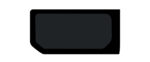 Vauxhall Vivaro/Renault Trafic/Nissan NV300/Fiat Talento Bonded Glass Window (Fixed) – Passenger Side