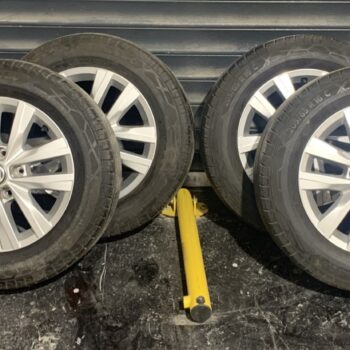 Set VW Transporter 16 Clayton Alloy Wheels-0